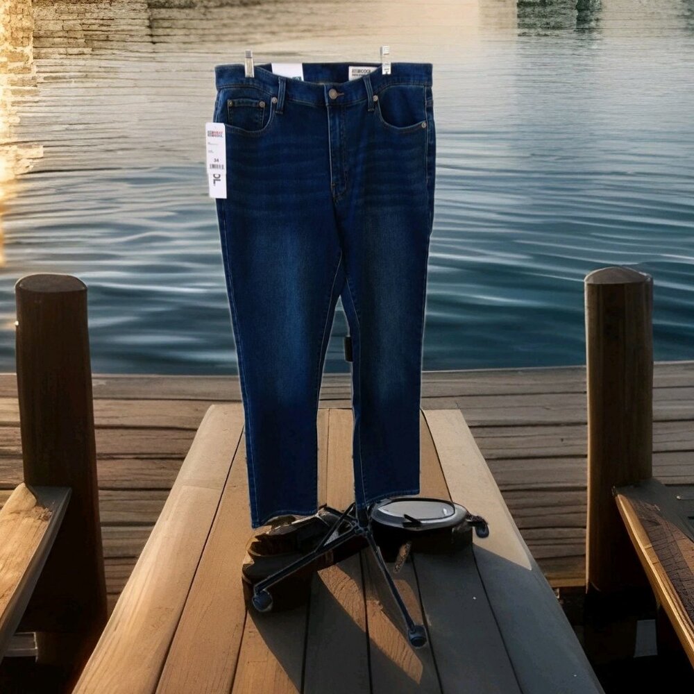 32 Degrees Men’s Pants 34x30‎ NWT Regular Fit Stretch Soft Touch Blue